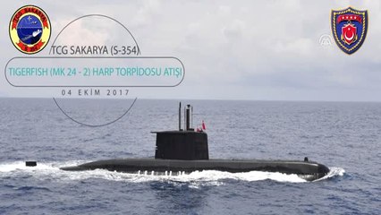 Tatbikatta Hedefler Güdümlü Füzelerle Vuruldu