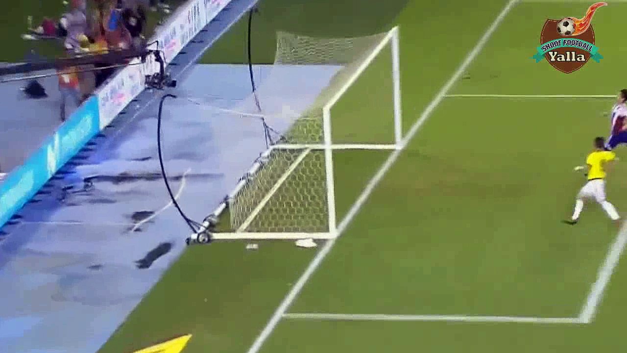 Colombia 1 - 2 Paraguay: Goals and match Overview : 6-10-2017