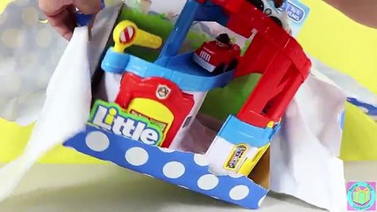 Fisher-Price Little People Race and Chase Rescue! Policeman & Fireman Help Batman catch Joker!