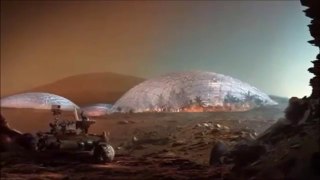 Ville artificielle au milieu du désert pour simuler la vie sur Mars