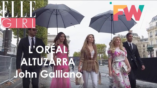 Chez L'Oréal Paris, Altuzarra, John Galliano I Fashion Week By ELLE Girl Printemps/Eté 2018! #6
