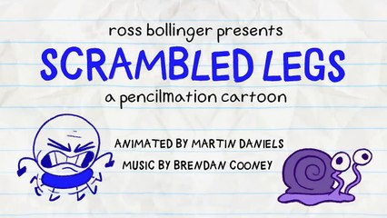Pencilmation SCRAMBLED LEGS - Crazy Snails & Funny Cartoons for Kids