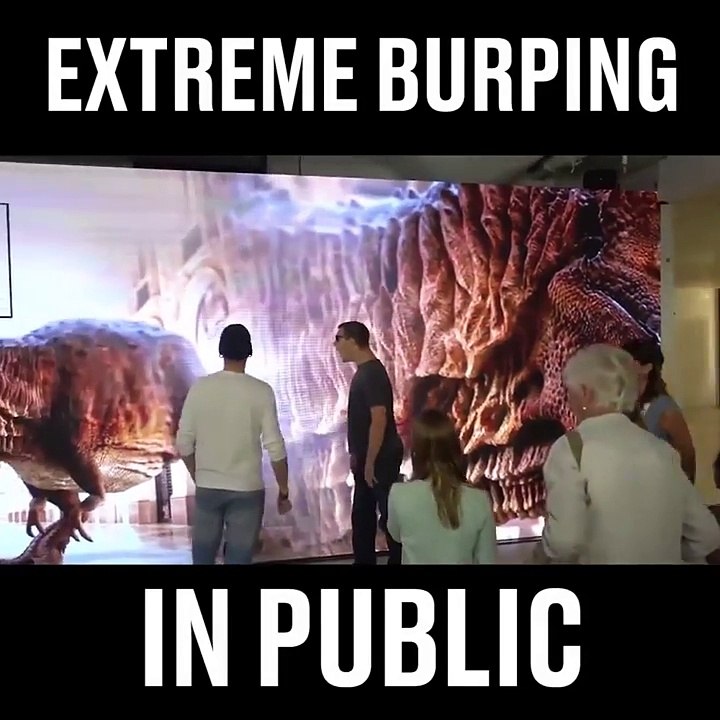 Extrême Burping in Public