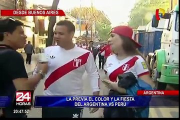 Así se vivió la previa del Perú vs. Argentina en los exteriores de La Bombonera