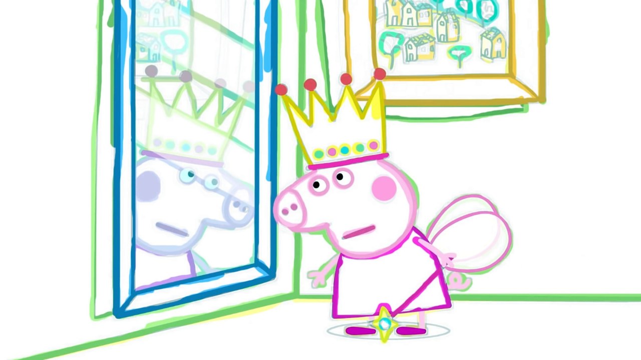 Cartoon Peppa Pig Fairy Princess 2