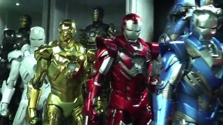 Budget Stark Iron Man collection display