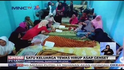 Satu Keluarga Tewas Hirup Asap Genset