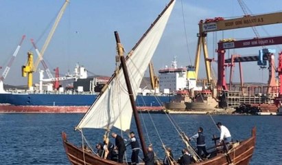 'Bizans gemisi' Marmara'ya açıldı