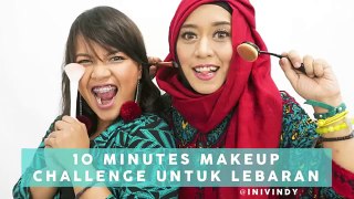 Makeup Natural Untuk Lebaran 10 Menit | 10 Minutes Makeup Challenge With Darayanza