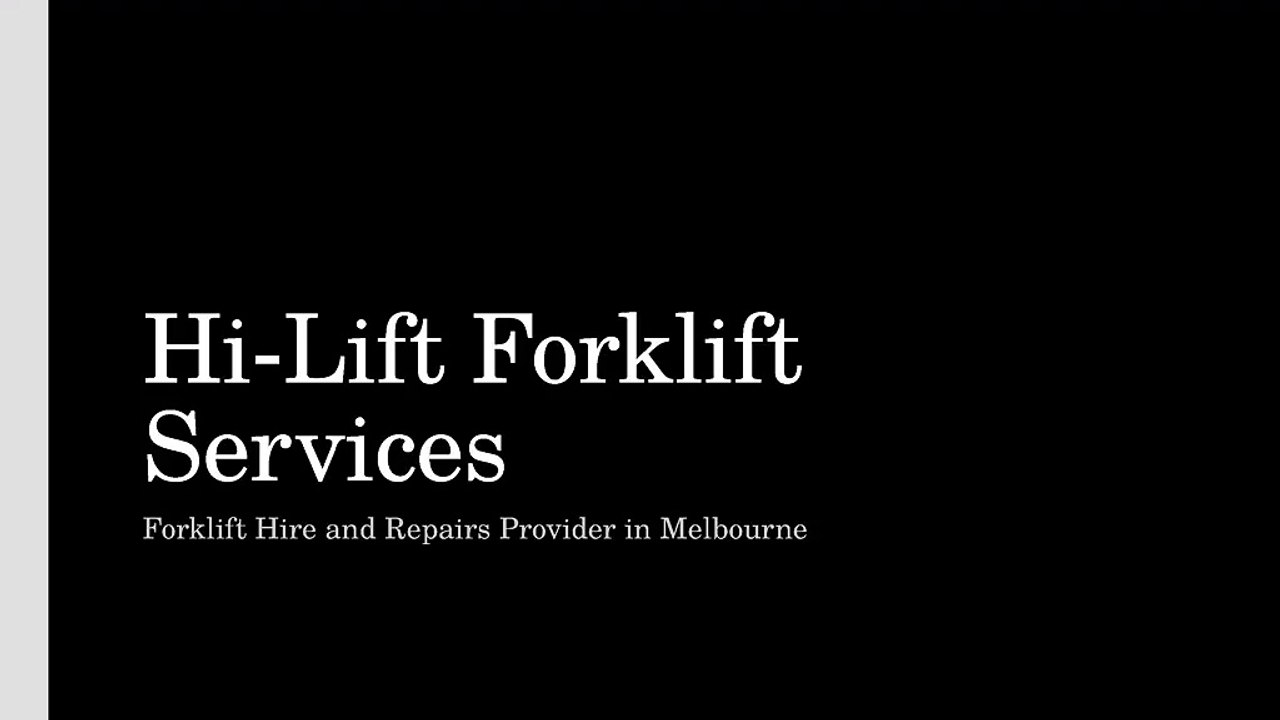 Used Forklifts for Sale in Melbourne - Hi-Lift Forklift Services