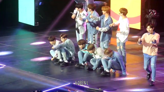 170923 KCON Australia - WANNA ONE (워너원) - WANNA BE
