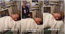 Adolescente faz proposta indecente a enfermeira depois de acordar da cirurgia