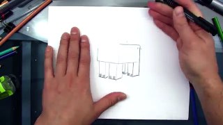 How To Draw a Pig from Minecraft