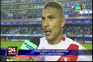 Selección Peruana: Guerrero cataloga como "final", duelo ante Colombia