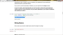 Strings - Python Complete Bootcamp Course