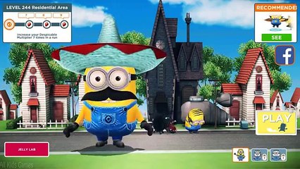 Despicable Me 2 - Minion Rush : Hunter Minion Plays Soccer And Mariachi Collecting Bananas