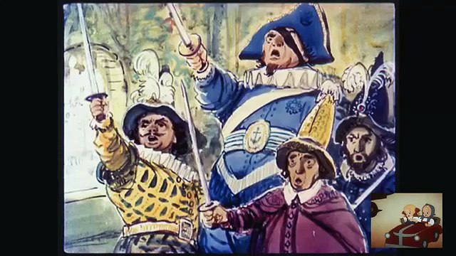 █ Сказка. ГУЛЛИВЕР в стране ЛИЛИПУТОВ (озвученный диафильм на ночь и мультфильм).