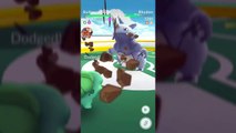 Pokémon GO Gym Battles All Starters Totodile,Cyndaquil,Chikorita,Charmander,Squirtle & Bulbasaur