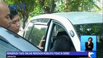 Pengemudi Taksi Online Memohon Mobilnya Tidak Diderek Petugas