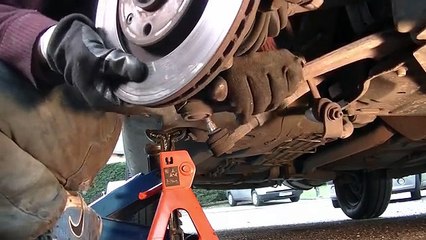 Front suspension lower arm replacement