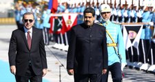 Venezuela Lideri Maduro, Beştepe'de Erdoğan Tarafından Resmi Törenle Karşılandı