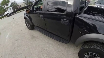 New Ford pickup truck