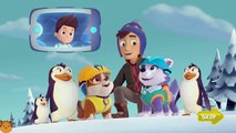 Paw Patrol Paw Snow Slide vs KUNG FU Pups / Cartoon Games Kids TV