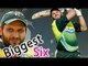 Biggest Six Ever off Free Hit Shahid Boom Boom Afridi 158m Amazing world Record  By Legend Of Fun