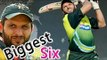 Biggest Six Ever off Free Hit Shahid Boom Boom Afridi 158m Amazing world Record  By Legend Of Fun