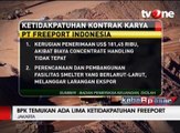 BPK Temukan Sejumlah Pelanggaran Kontrak Freeport