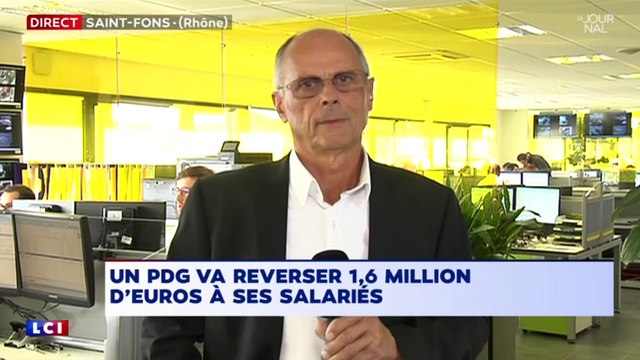 Pour les 25 ans de la boîte, un PDG offre 1.6 million d’euros à ses employés (Vidéo)