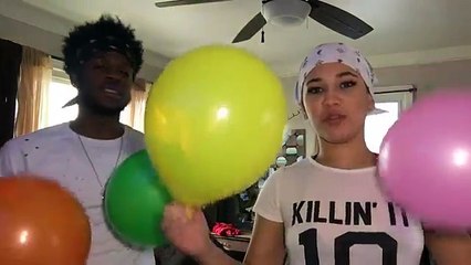 BALLOON CHALLENGE (GONE WRONG)