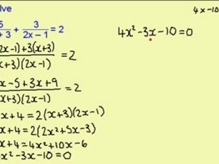 DIONIS __ 116 Solve Equations Involving Fractions