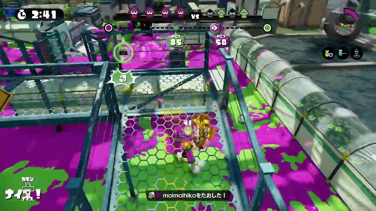 ヤバすぎw大量に迫るクイボが恐怖すぎるwww無限ボムチート！【スプラトゥーン】