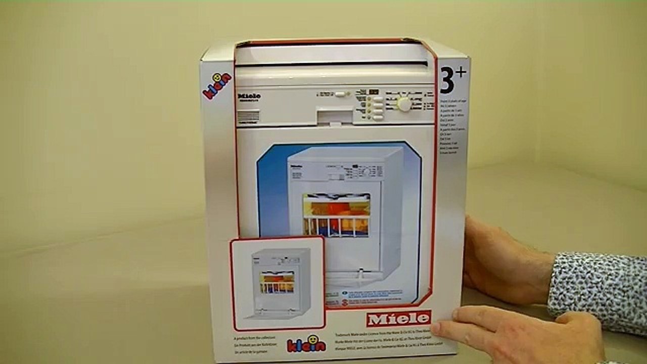 Miele Toy Dishwasher By Theo Klein Unboxing & Demonstration