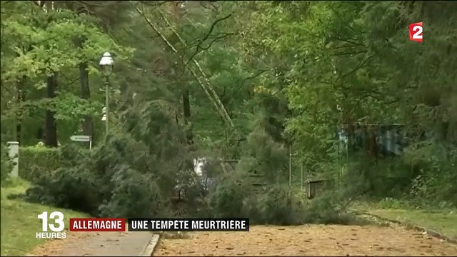 Allemagne : une tempête meurtrière