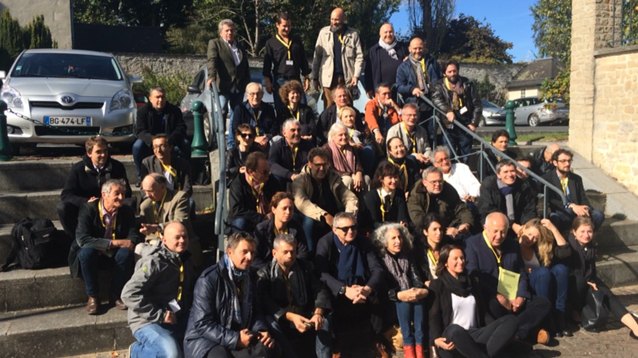 Début des travaux du jury du Prix Bayeux - Calvados