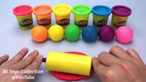 Learn Colors Play Doh Ball Disney Princess Dresses Elsa MagiClip Toy Nursery Rhymes Fun for Children