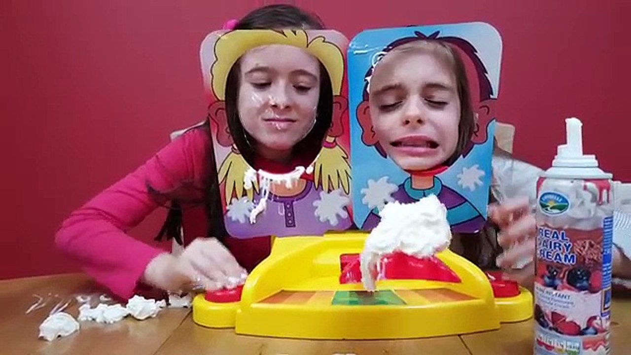 PIE FACE SHOWDOWN EXTREME!!! Whipped Cream CHALLENGE with Creative Celeste