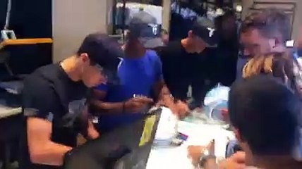 Nani, Luiz Felipe e Pedro Neto al Lazio Style di Valmontone