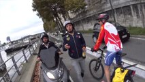 Road rage : Cyclistes vs Scootéristes