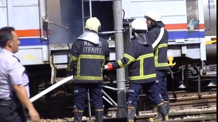 Yanan Vagonları Sosyal Medyadan Canlı Yayınladı