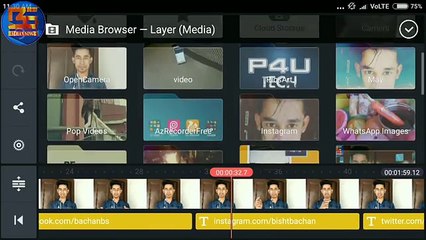 How I edit my videos • with kinemaster video layer • BS