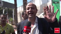 عمرو أديب فى غزة لم أكن أصدق أن أستمع لأغنية تسلم الأيادي بشوارع غزة