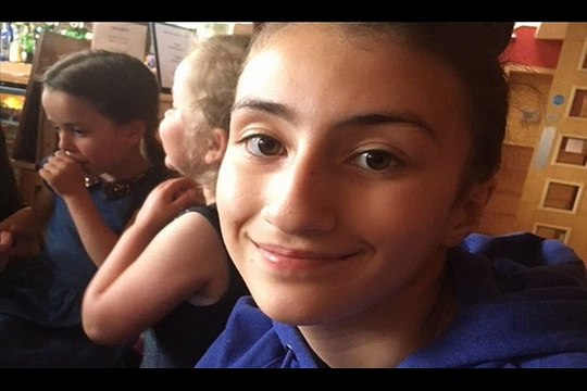 Yasmin has idiopathic scoliosis, which has caused her spine to curve at a 50-degree angle.