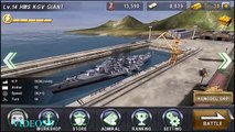 WARSHIP BATTLE : Episode 6 Mission 5 - HMS KGV GIANT