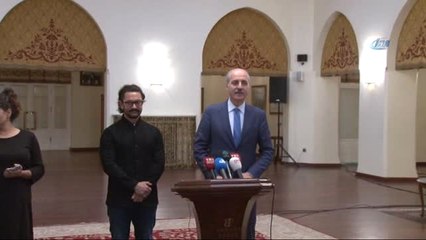 Bakan Kurtulmuş, Bollywood Yıldızı Aamir Khan ile Bir Araya Geldi