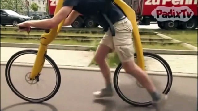 Voici Fliz, le vélo sans selle ni pédales...