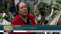 México: afectados por sismos viven en riesgo ante indiferencia estatal