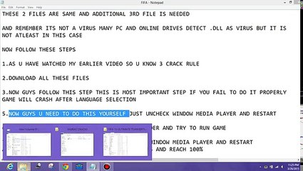 RUN FIFA 15 WITHOUT ORIGIN AND NO ERRORS